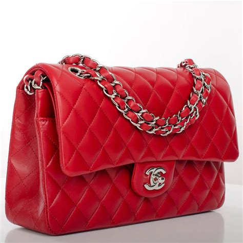 red Chanel bag